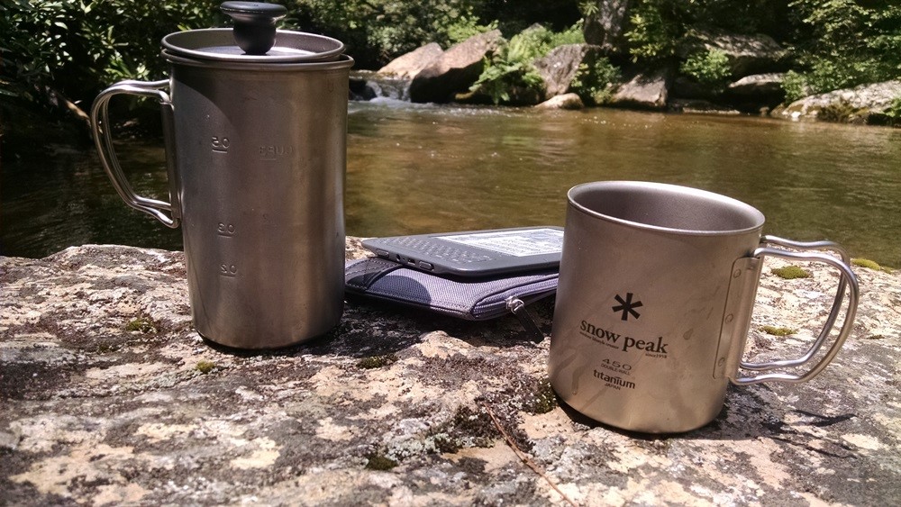 Snow Peak - Titanium French Press