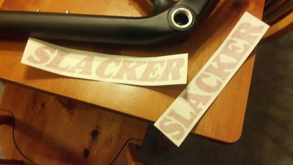 Stickers for my Chinese carbon mountain bike